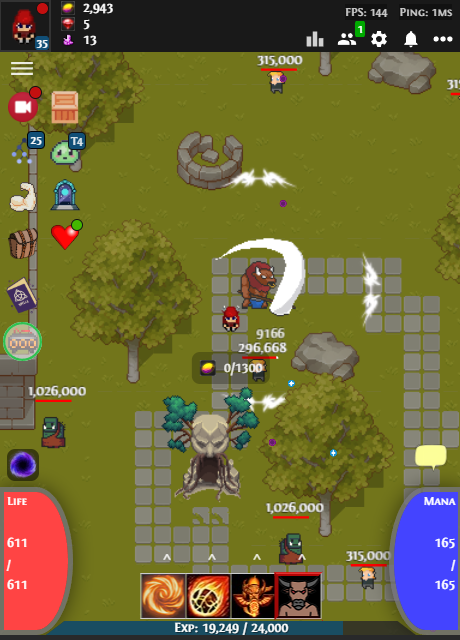 Action ARPG in Pixel Valkyrie